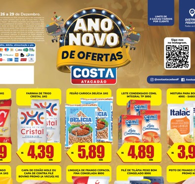 Atacadão Costa até 29/12/2024