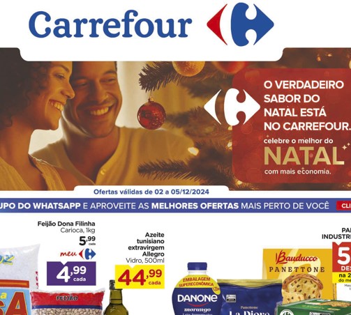 Supermercado Carrefour até 05/12/2024