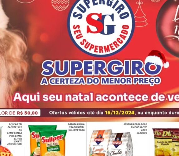 Supermercado SuperGiro até 15/12/2024