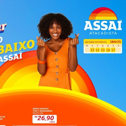 Assaí Atacadista até 17/01/2025
