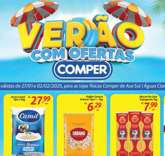 Supermercado Comper até 02/02/2025