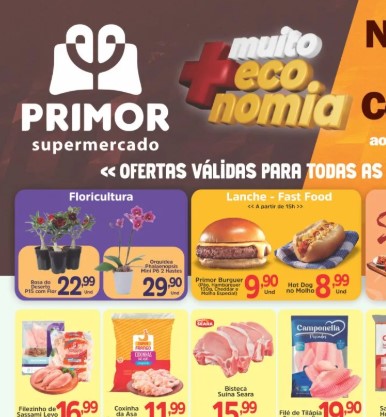 Supermercado Primor até 23/01/2025