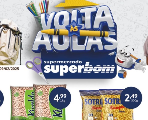 Supermercado Superbom até 09/02/2025