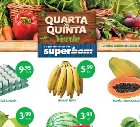 Supermercado Superbom até 16/01/2025