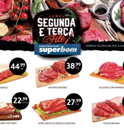 Supermercado Superbom até 28/01/2025