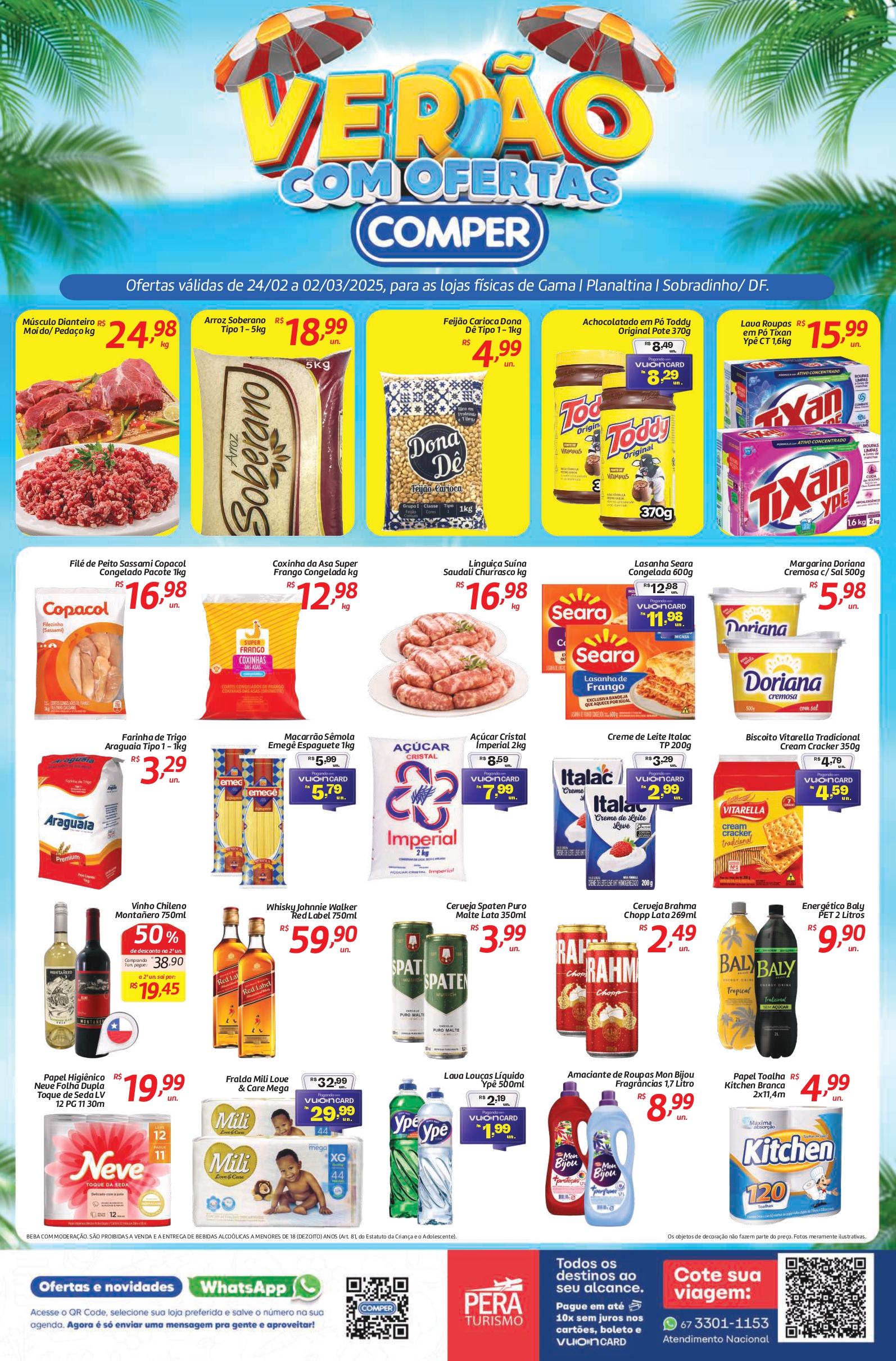 ofertas supermercado comper Brasília df