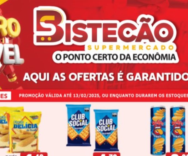 Supermercado Bistecão até 13/02/2025