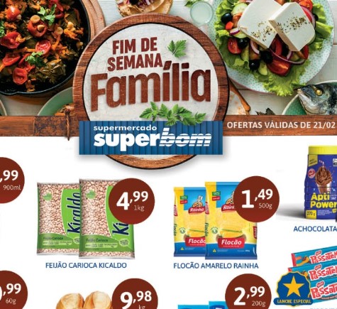 Supermercado Superbom até 23/02/2025