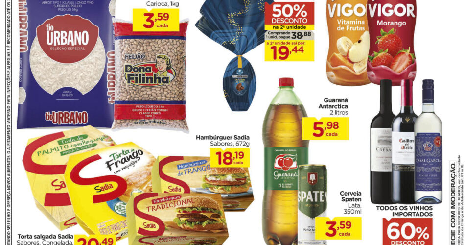 Supermercado Carrefour até 13/03/2025