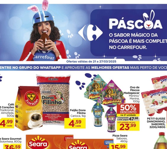 Supermercado Carrefour até 27/03/2025