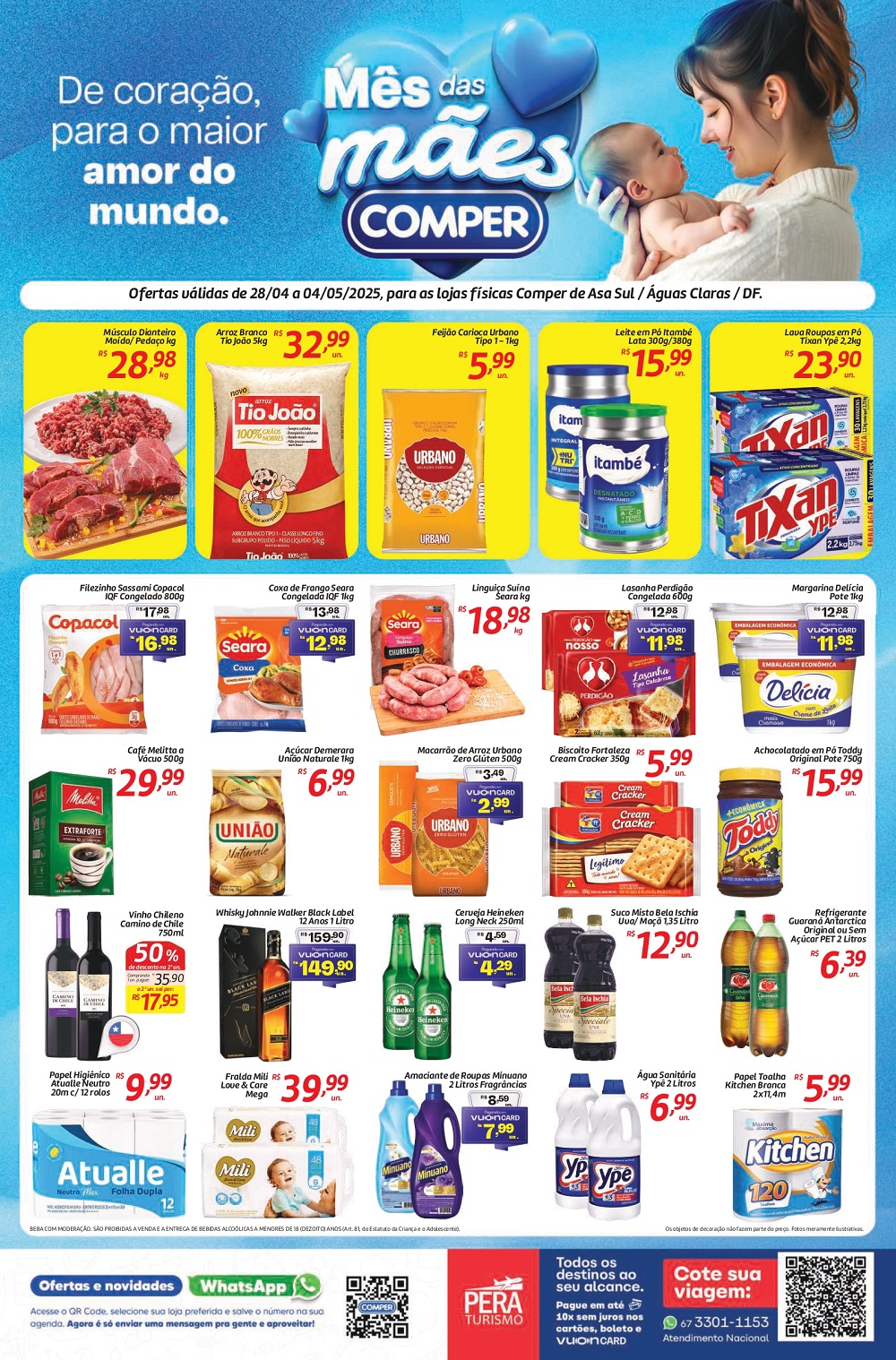 ofertas supermercado comper Brasília df