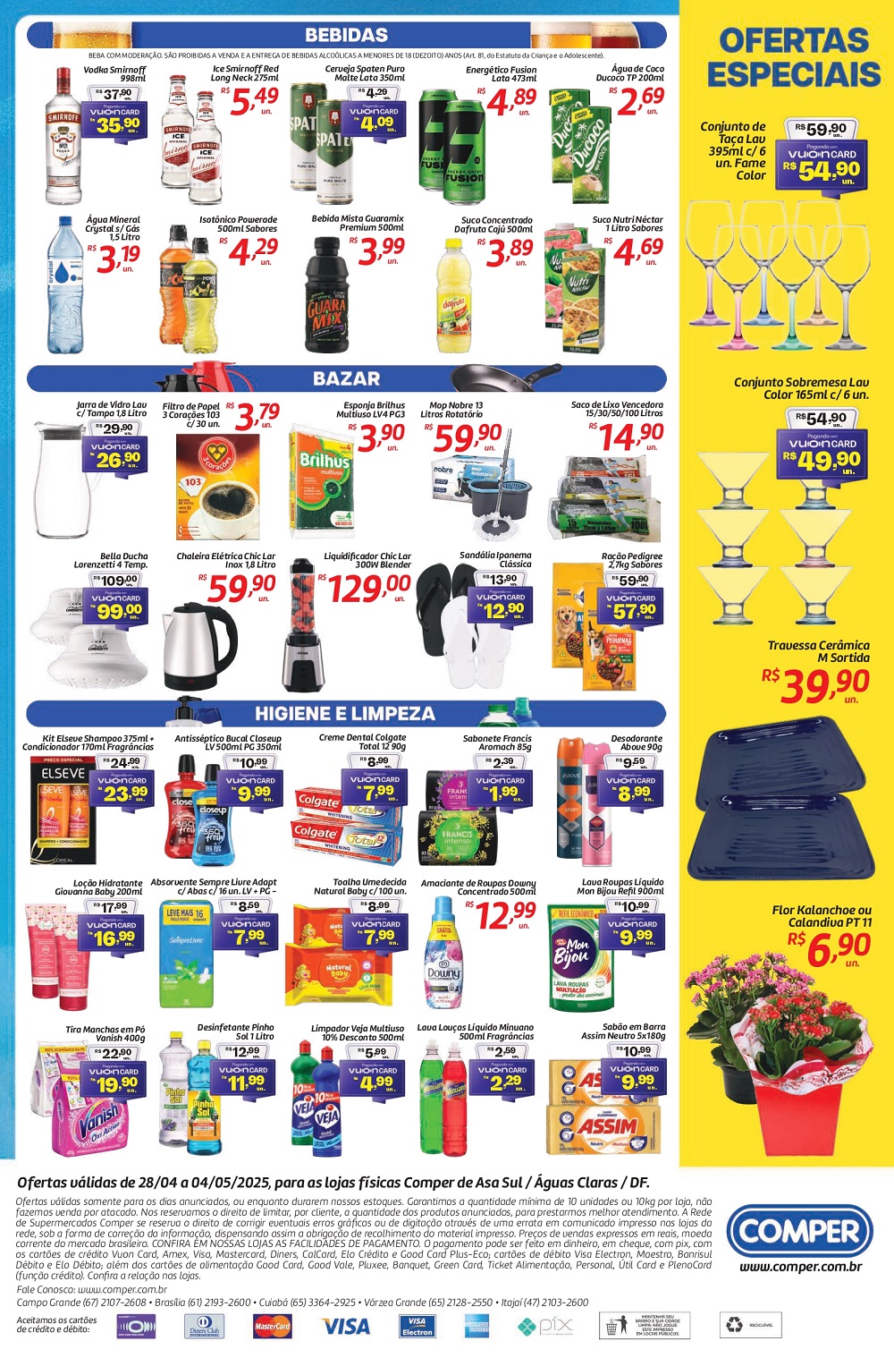 ofertas supermercado comper Brasília df