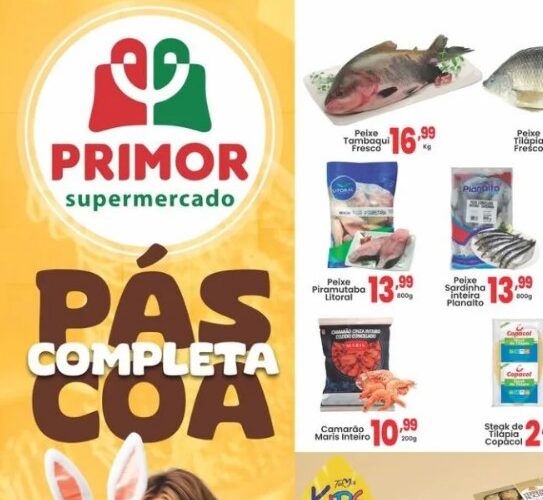 Supermercado Primor até 22/04/2025