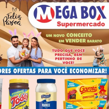 Supermercado Mega Box até 15/04/2025