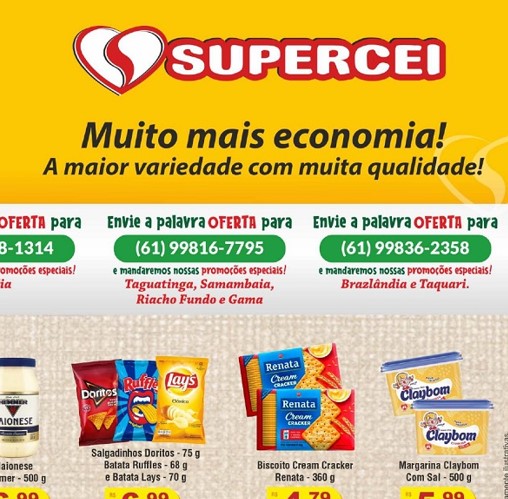 Supercei Supermercado até 27/04/2025