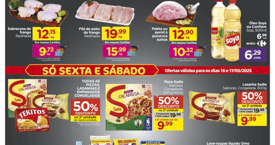 Supermercado Carrefour até 22/05/2025