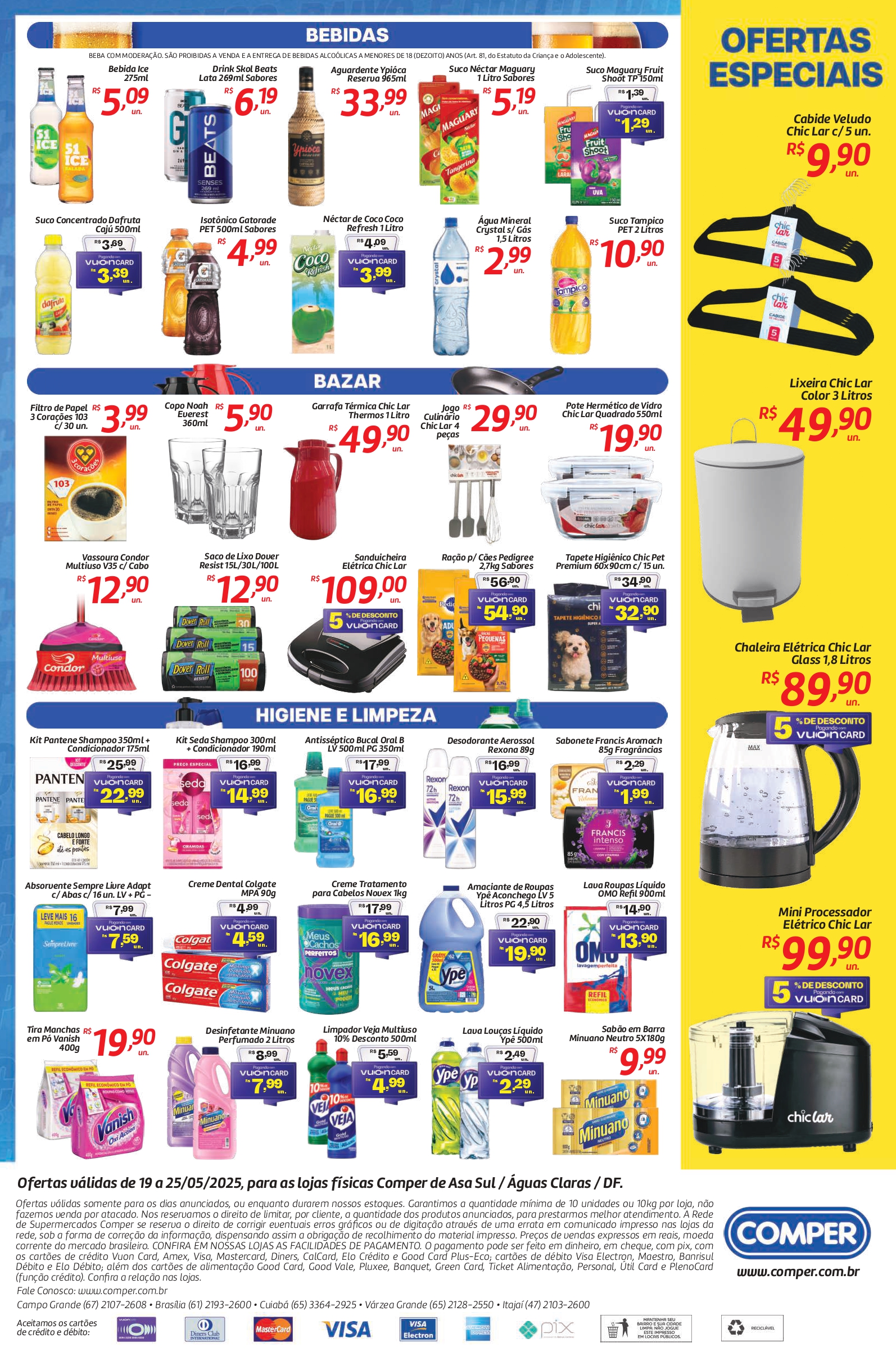 ofertas supermercado comper Brasília df