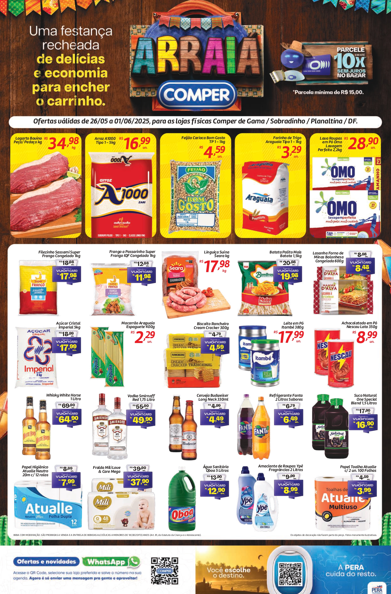 ofertas supermercado comper Brasília df