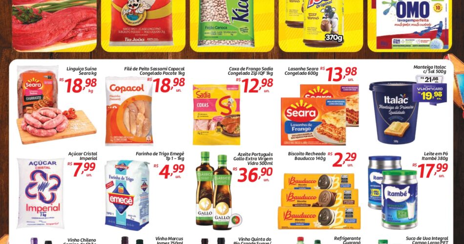 Supermercado Comper até 22/06/2025