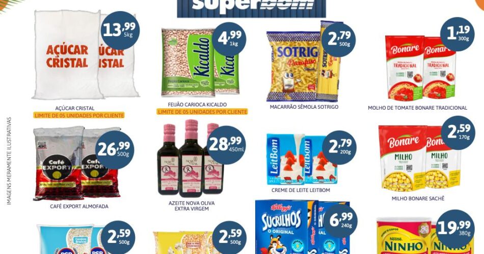 Supermercado Superbom até 08/07/2025