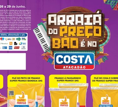 Atacadão Costa até 29/06/2025