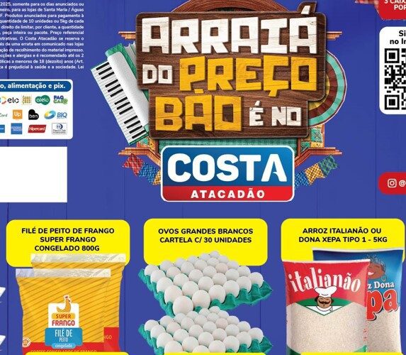 Atacadão Costa até 22/06/2025