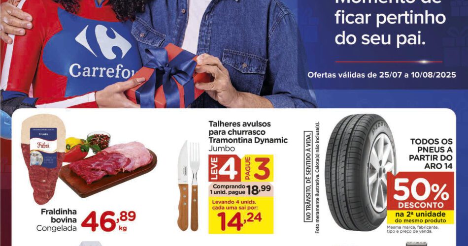Supermercado Carrefour até 10/08/2025