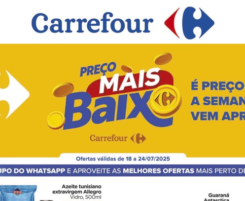 Supermercado Carrefour até 24/07/2025