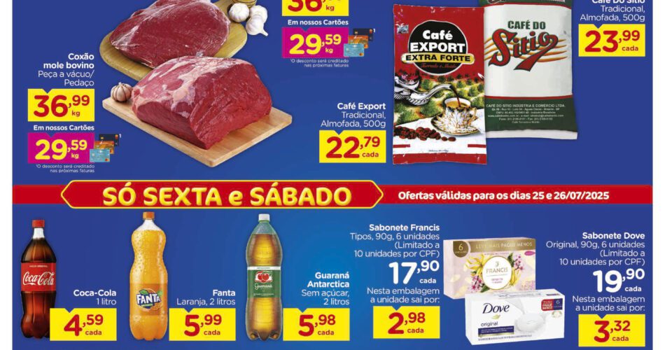 Supermercado Carrefour até 31/07/2025