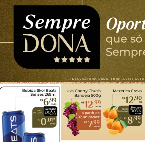 Supermercado Dona de Casa até 27/07/2025