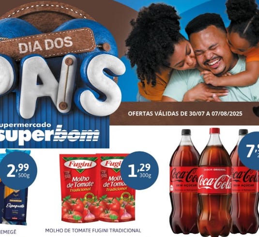 Supermercado Superbom até 07/08/2025