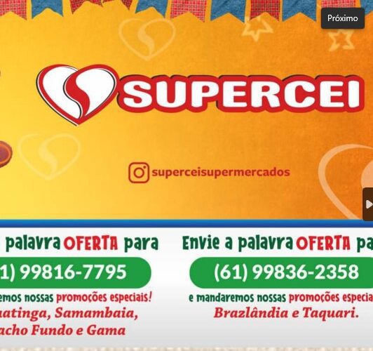 Supercei Supermercado até 06/07/2025