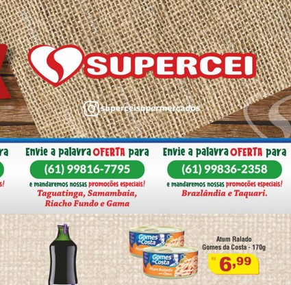 Supercei Supermercado até 13/07/2025