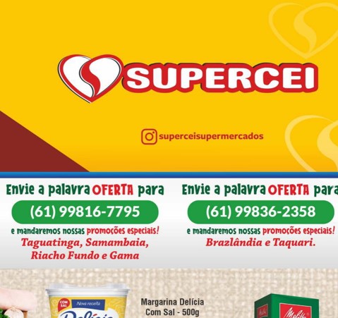 Supercei Supermercado até 27/07/2025