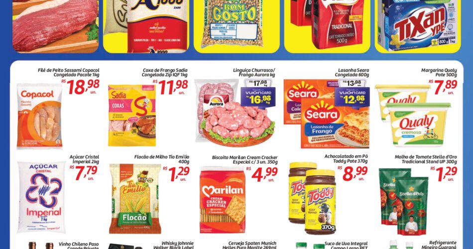 Supermercado Comper até 07/08/2025