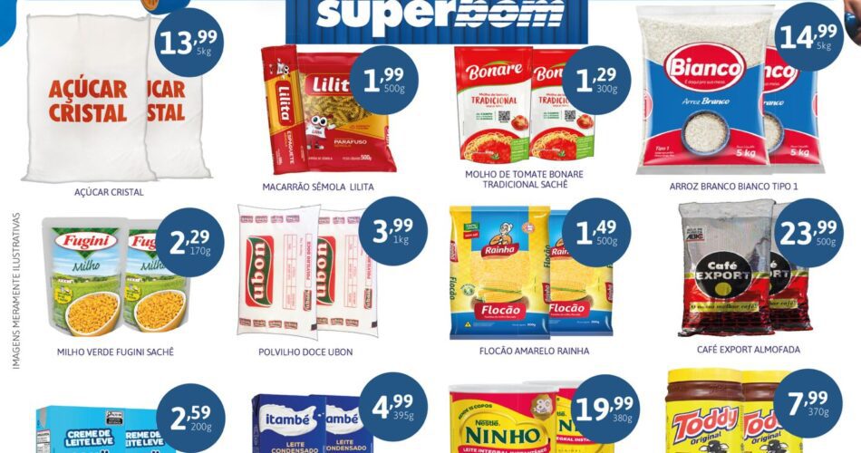 Supermercado Superbom até 07/09/2025