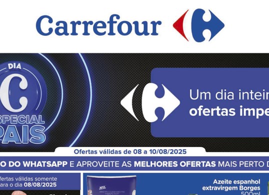 Supermercado Carrefour até 10/08/2025