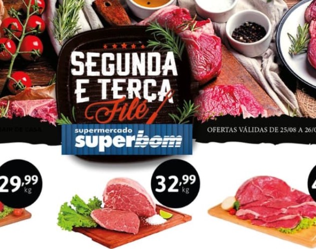 Supermercado Superbom até 26/08/2025