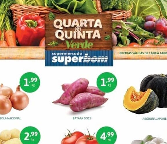 Supermercado Superbom até 14/08/2025