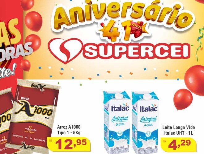 Supercei Supermercado até 31/08/2025