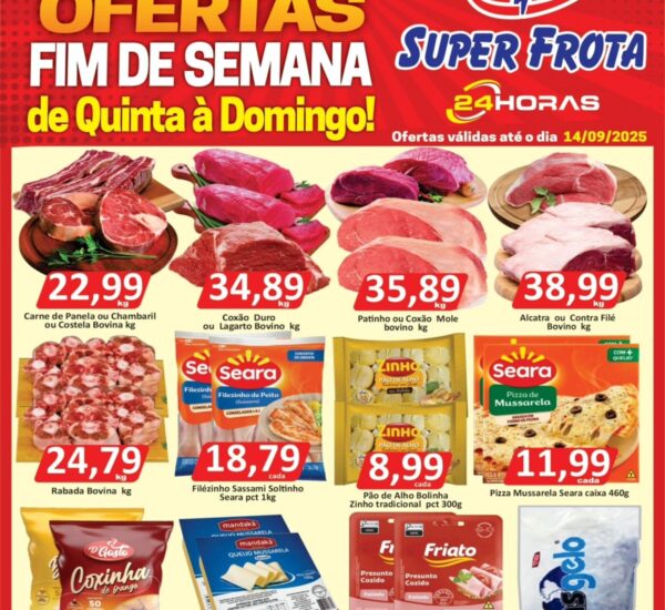 Supermercado Super Frota até 14/09/2025 Supermercado Super Frota até 14/09/2025