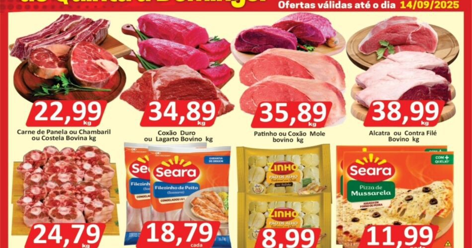 Supermercado Super Frota até 14/09/2025