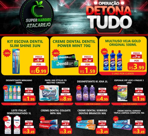Atacarejo Super Marques até 07/09/2025
