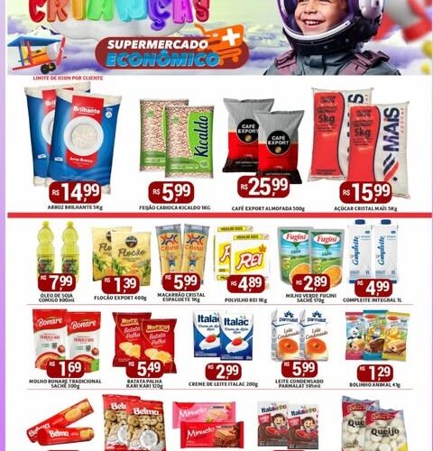 Supermercado Mais Econômico até 13/10/2025