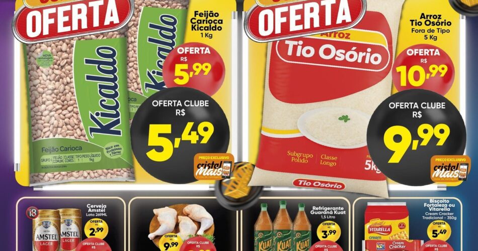 Cristal Supermercado até 29/09/2025