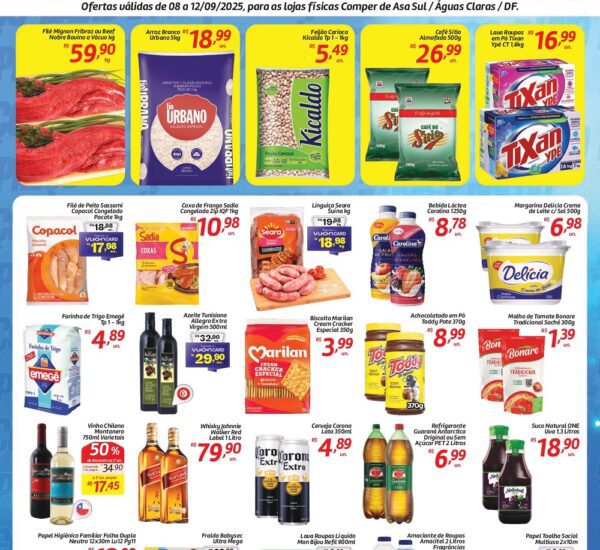 Supermercado Comper até 12/09/2025 Supermercado Comper até 12/09/2025