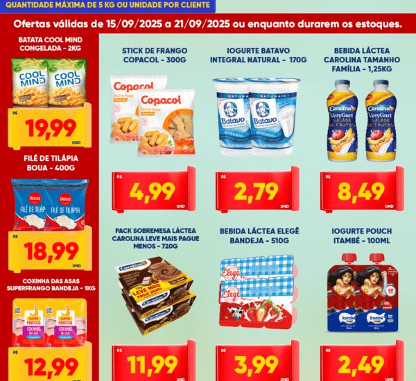 Supermercado Tatico até 21/09/2025 Supermercado Tatico até 21/09/2025