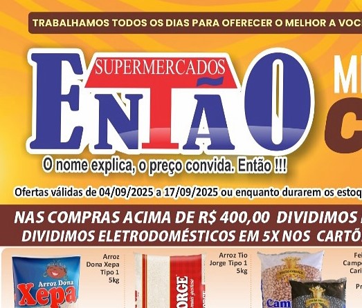 Supermercado Então até 17/09/2025