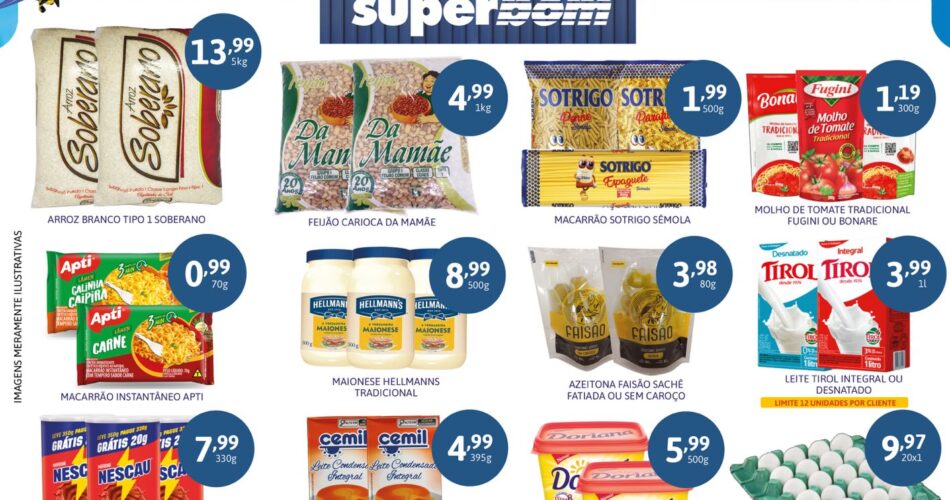 Supermercado Superbom até 07/10/2025