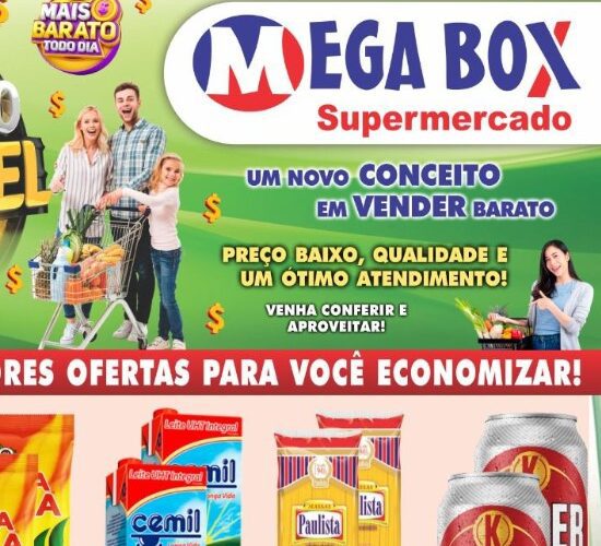 Supermercado Mega Box até 15/09/2025